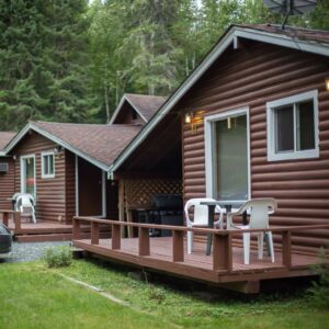 Photo of Two of Our Whiteshell Provincial Park Cabins.